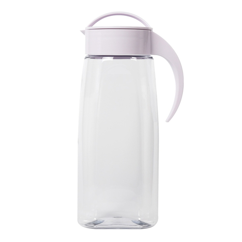 冷水筒 ピッチャー 2.2L ファインジャグ プラスチック 横置き 耐熱 ソフトパープル画像