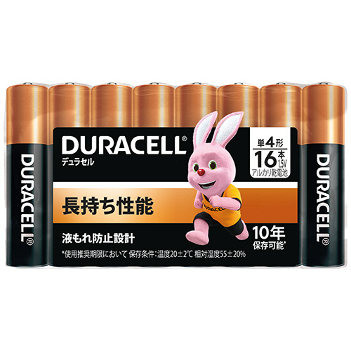 ｱﾙｶﾘ乾電池 単4形 1ﾊﾟｯｸ(16本)画像