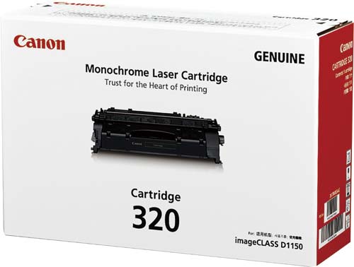 純正トナー　カートリッジ３２０　ブラック画像