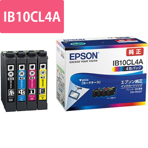 純正インクカートリッジ　IB10CL4A　4色P画像