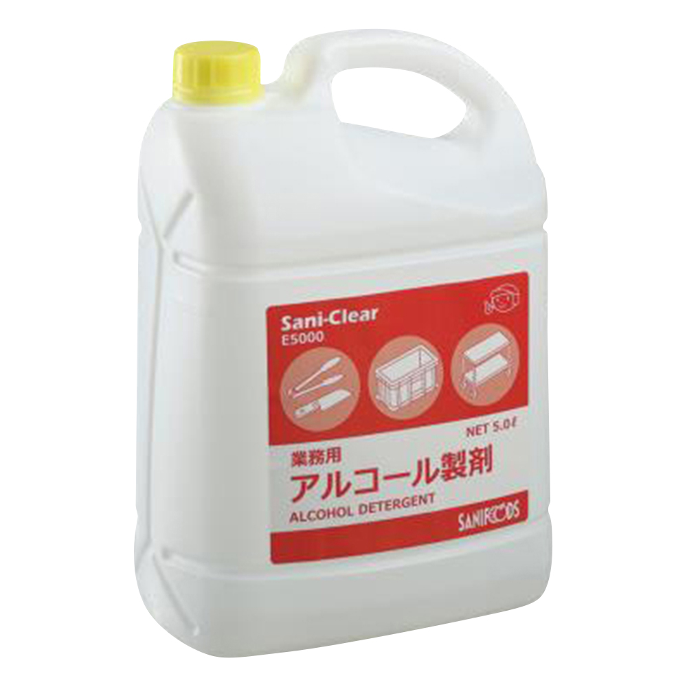業務用アルコール製剤 Sani-Clear (サニクリア) 5L×1本入画像