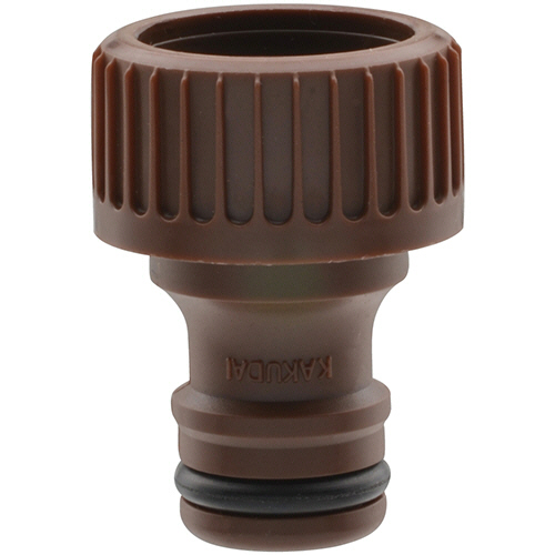 GAONA ﾈｼﾞ口金 ﾜﾝﾀｯﾁ接続用 ﾌﾞﾗｳﾝ 1個画像