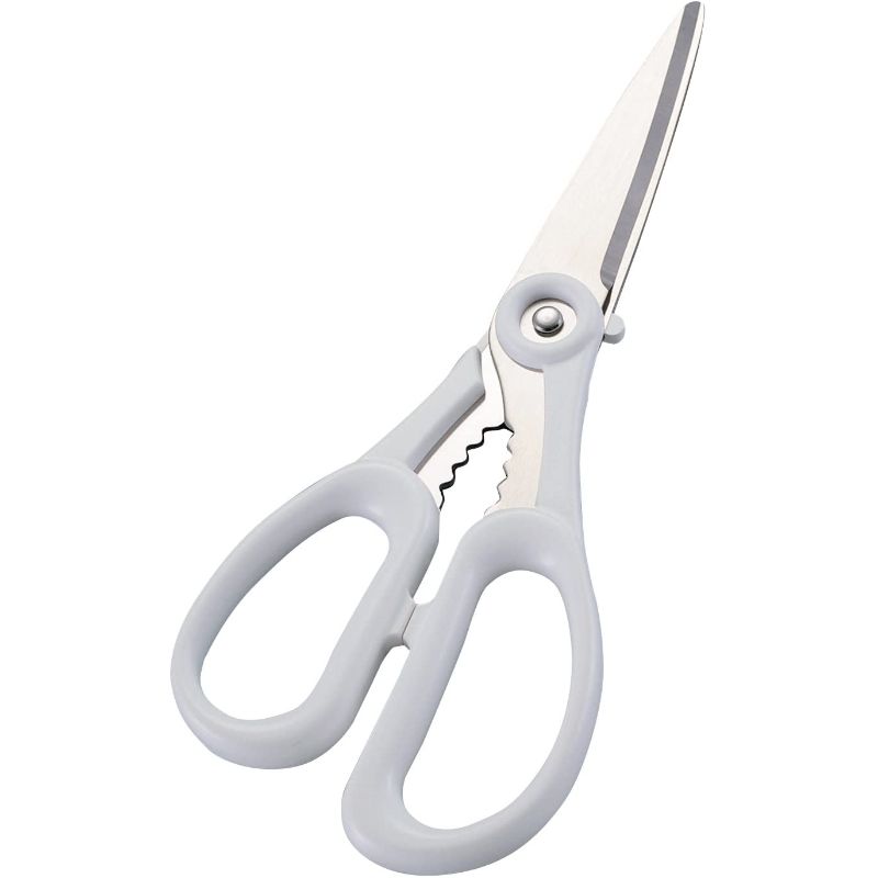 キッチンハサミNC-200 ホワイト 北正画像