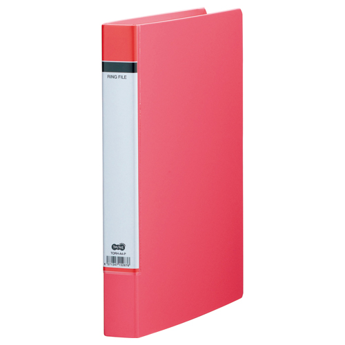 Oﾘﾝｸﾞﾌｧｲﾙ A4ﾀﾃ 2穴 200枚 ﾘﾝｸﾞ内径25mm背幅40mmﾋﾟﾝｸ 1ｾｯﾄ(20冊)画像