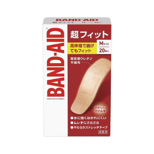 バンドエイド　超フィット　Ｍサイズ　２０枚画像