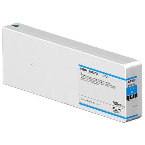 ｲﾝｸｶｰﾄﾘｯｼﾞ ｼｱﾝ 700mL SC9C70A 1個画像