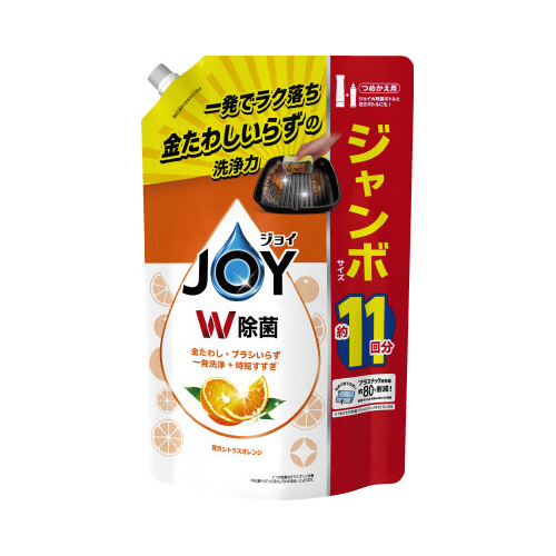 除菌ジョイコンパクト　オレンジ　詰替　1425ml画像