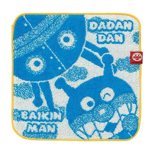 アンパンマン タオルチーフ 25×25cm アンパンマンプチギフト ばいきんまん ジャガード画像