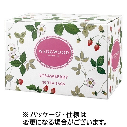 ウェッジウッド ストロベリー ティーバッグ 1箱(20バッグ)画像