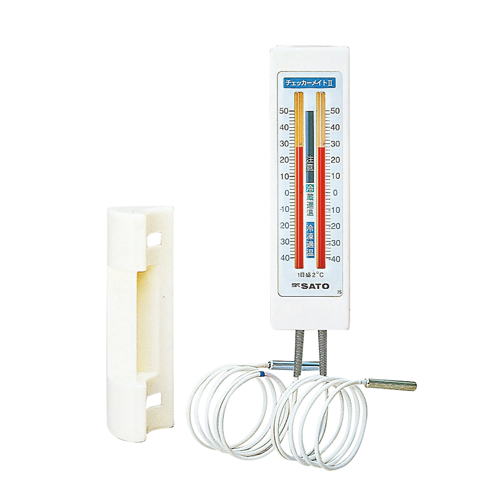 冷蔵庫用温度計（チェッカーメイトⅡ）　2針タイプ　1717-00画像