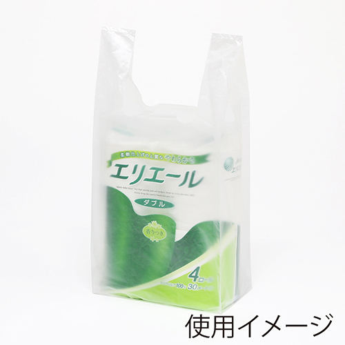 商品のお持ち帰りに！半透明のレジ袋