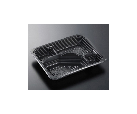 弁当容器 HSA街弁 K24-20C BK 身 600枚画像