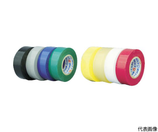 ビニルテープ　19mm×20m　白　10巻入り