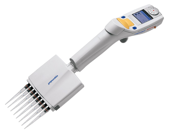 電動ピペット(エクスプローラー・容量可変タイプ)　15.0～300μL　8チャンネル画像