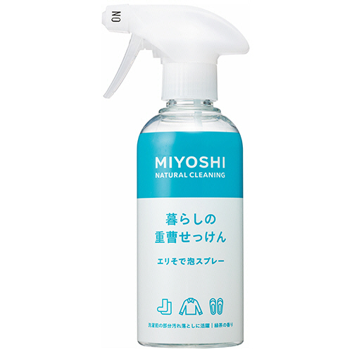 暮らしの重曹せっけん ｴﾘそで泡ｽﾌﾟﾚｰ 本体 280mL 1本画像