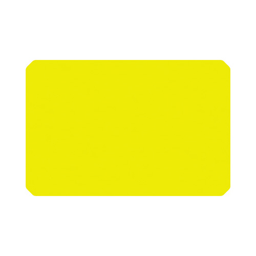 蛍光カード　￥なし　イエロー　大　３０枚入