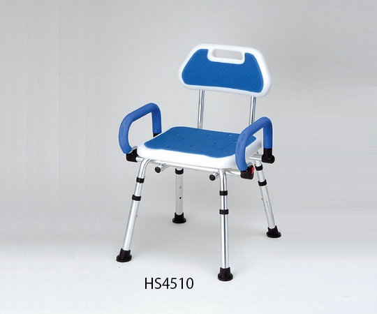 シャワーいす（可動式ひじ掛け／座面角タイプ）