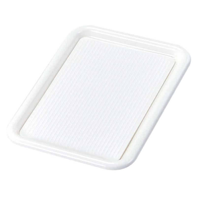 サービス用品 MT-560 マジックトレー 角型 特大 16インチ 白 PP袋入