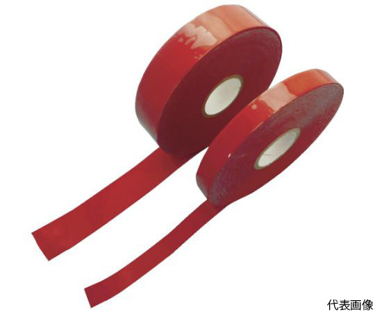 （シンコー）シリコン系自己融着テープ No.66 0.5mmx25mm×15m 赤褐色画像