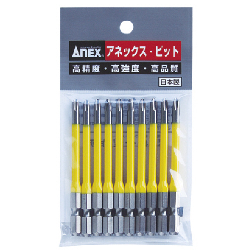 ｶﾗｰﾋﾞｯﾄ 段付 +1×100 1ﾊﾟｯｸ(10本)画像