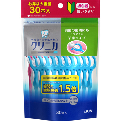 ｸﾘﾆｶ ｱﾄﾞﾊﾞﾝﾃｰｼﾞ ﾃﾞﾝﾀﾙﾌﾛｽ Y字ﾀｲﾌﾟ 1ﾊﾟｯｸ(30本)