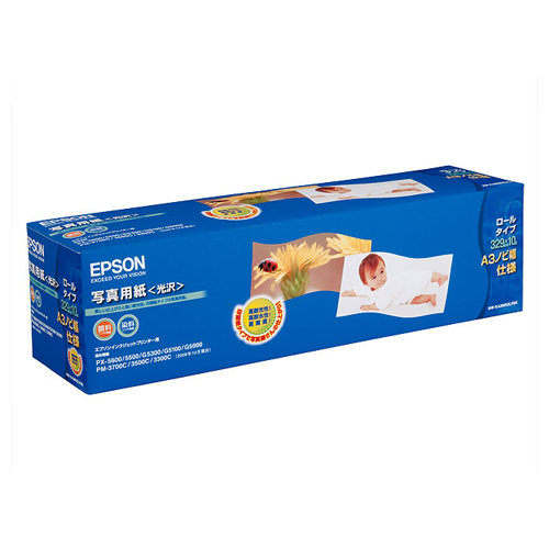 写真用紙<光沢> A3ﾉﾋﾞ ﾛｰﾙﾀｲﾌﾟ 329mm×10m 1本画像