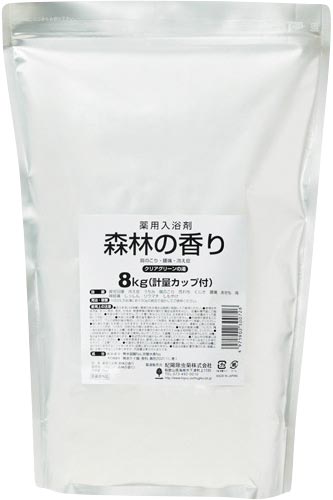 業務用入浴剤　森林の香り　８ｋｇ　１パック画像