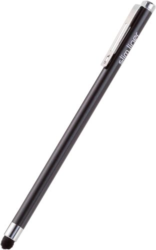 スリムタッチペン　超感度タイプ　ブラック画像