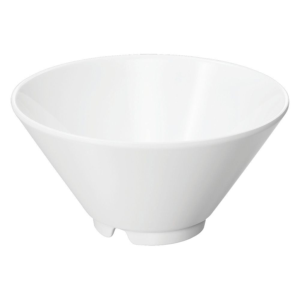 メラミン ヌードルボール 17cm 白画像