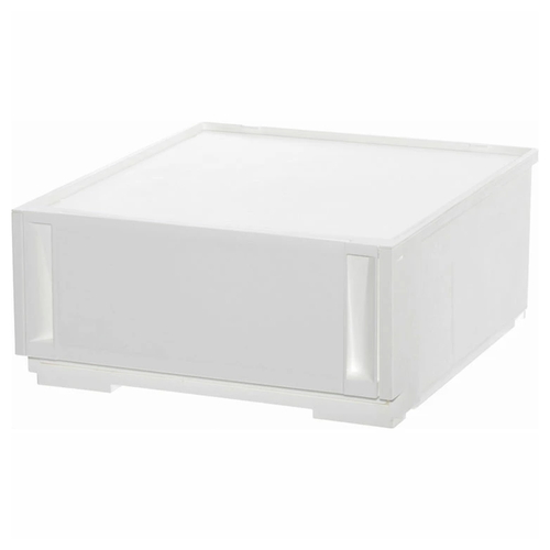 収納ケース コンビネーションケース オールホワイト画像