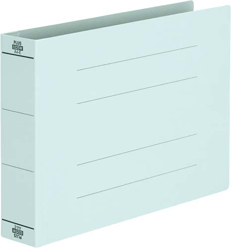 フラットファイル　厚とじ５００　Ａ４Ｅ　ブルー１冊画像