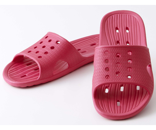 軽くてソフトなベランダサンダル Mサイズ ピンク画像