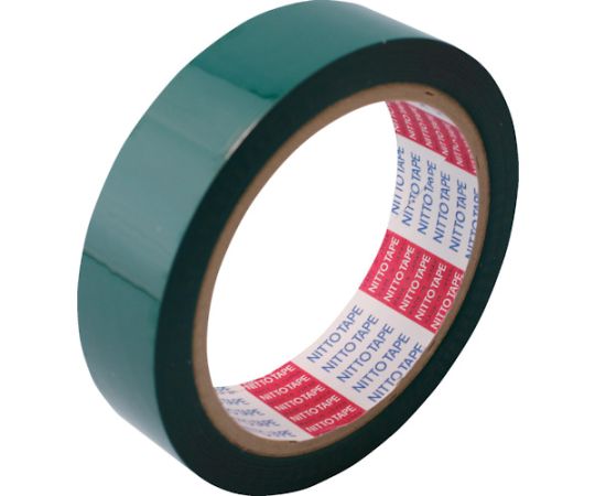 電気絶縁用ポリエステル粘着テープ No.31C 基材厚み25μ×19mm×50m 緑画像