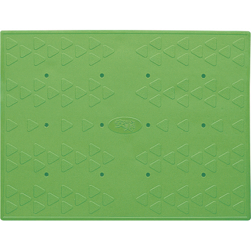 吸着すべり止めﾏｯﾄ 浴槽内用 C 28×36cm ｸﾞﾘｰﾝ 1ﾊﾟｯｸ(2枚)画像