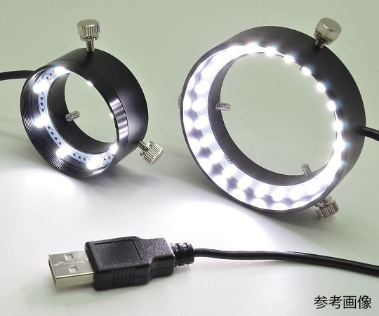 USB式リング型LED照明 8/近赤外画像