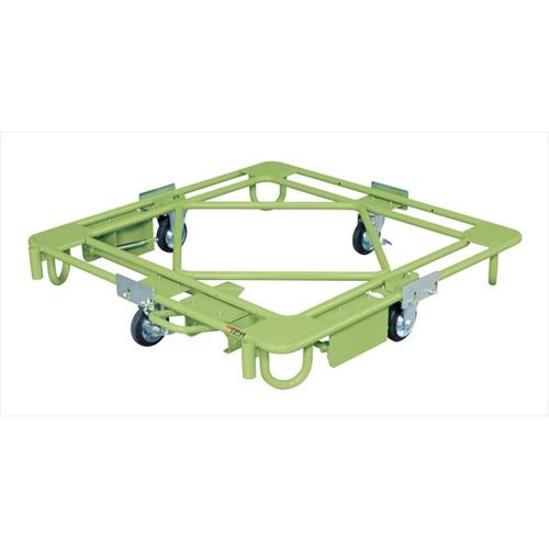 自在移動回転台車（重量型・フットブレーキ付）　ＲＣ－４ＦＢＧ