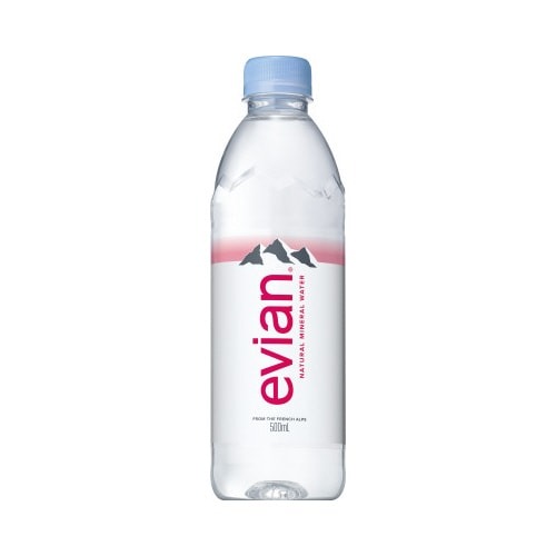 エビアン　５００ｍｌ　２４本×２画像