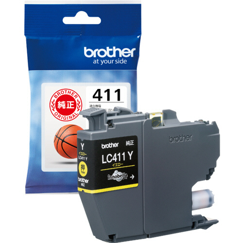 ｲﾝｸｶｰﾄﾘｯｼﾞ ｲｴﾛｰ LC411Y 1個画像