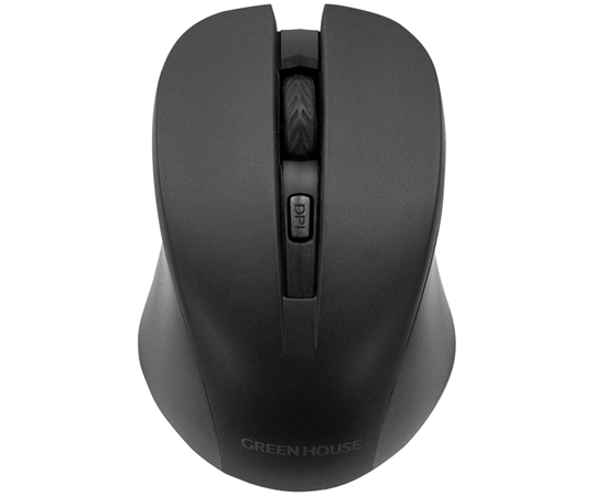 無線マウス 2.4GHz 光学式 ブラック画像