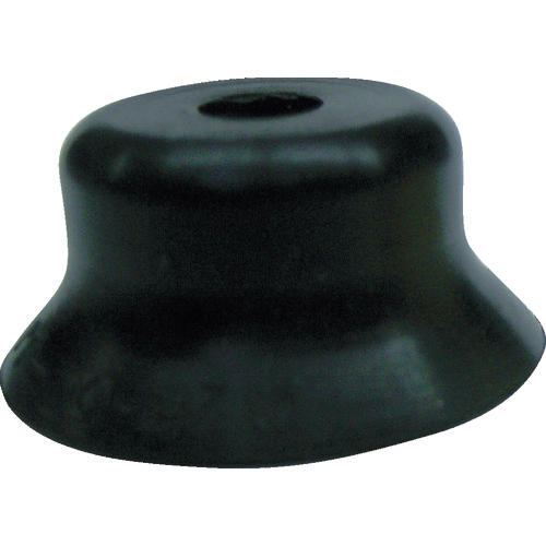 吸着ﾊﾟｯﾄﾞ 平型ﾜﾝﾀｯﾁ取付 φ15 ﾆﾄﾘﾙｺﾞﾑ 黒色 1個画像