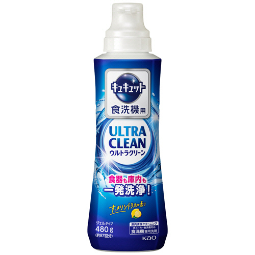 食器洗い乾燥機専用ｷｭｷｭｯﾄ ｳﾙﾄﾗｸﾘｰﾝ すっきりｼﾄﾗｽ 本体 480g 1本画像