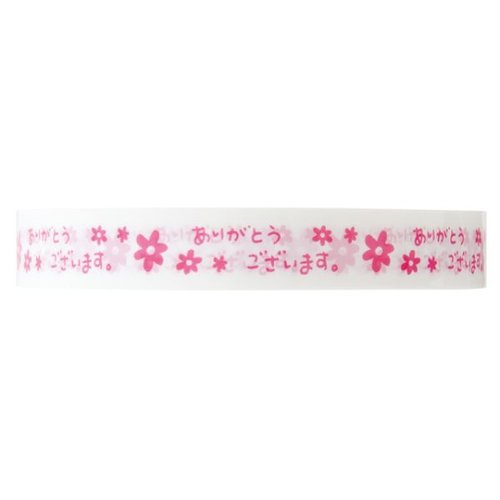 贈答用飾り ファンシーピンクセロハンテープ-1(1巻) ヘッズ画像