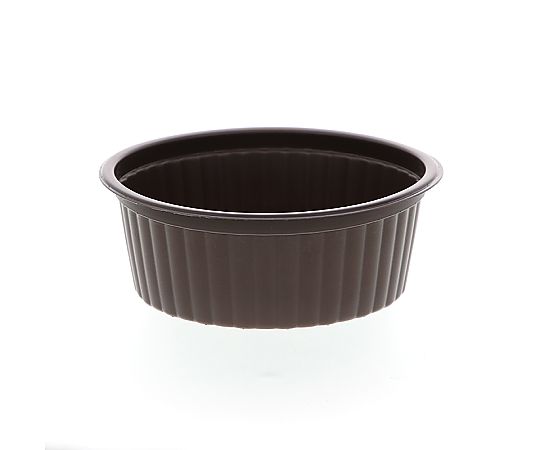 食品容器 BakeQ ベイクック 本体 96φ 180CC 茶 50個入画像