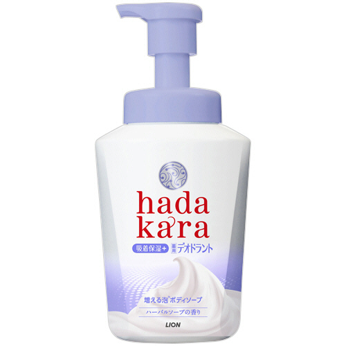 hadakaraﾎﾞﾃﾞｨｿｰﾌﾟ 泡ﾀｲﾌﾟ 薬用ﾃﾞｵﾄﾞﾗﾝﾄ ﾊｰﾊﾞﾙｿｰﾌﾟ 本体 550mL 1本画像