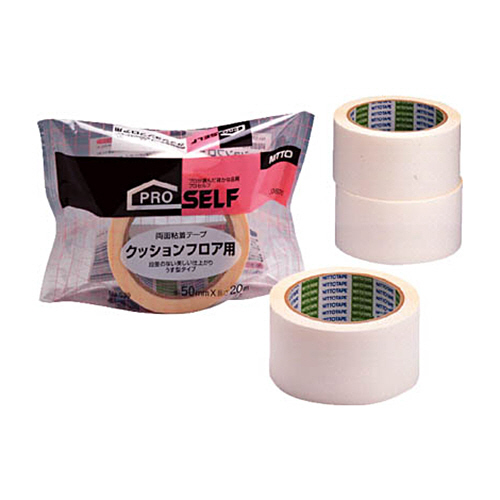 ｸｯｼｮﾝﾌﾛｱ用 両面ﾃｰﾌﾟ No.539 50mm×20m 1巻画像