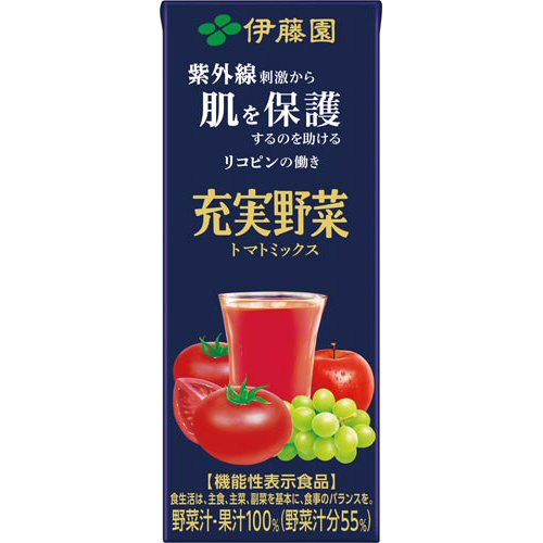 紙機能性充実トマト　２００ｍｌ　２４本画像