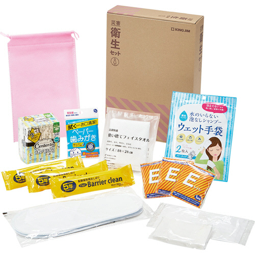 災害衛生ｾｯﾄ(女性用) 1箱