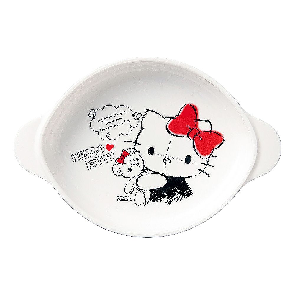 ポリプロピレンお子様食器「ハローキティ」 小皿画像