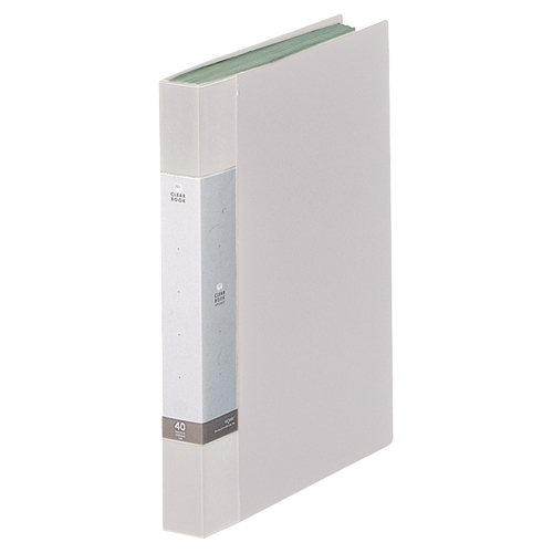 ﾘｸｴｽﾄ ｸﾘﾔｰﾌﾞｯｸ A4ﾀﾃ 40ﾎﾟｹｯﾄ 背幅32mm 白 1冊画像