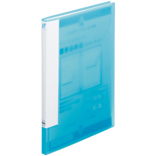 CUBE FIZZ 書き込めるｸﾘﾔｰﾌﾞｯｸ A4ﾀﾃ 20ﾎﾟｹｯﾄ ﾌﾞﾙｰ 1ｾｯﾄ(10冊)画像